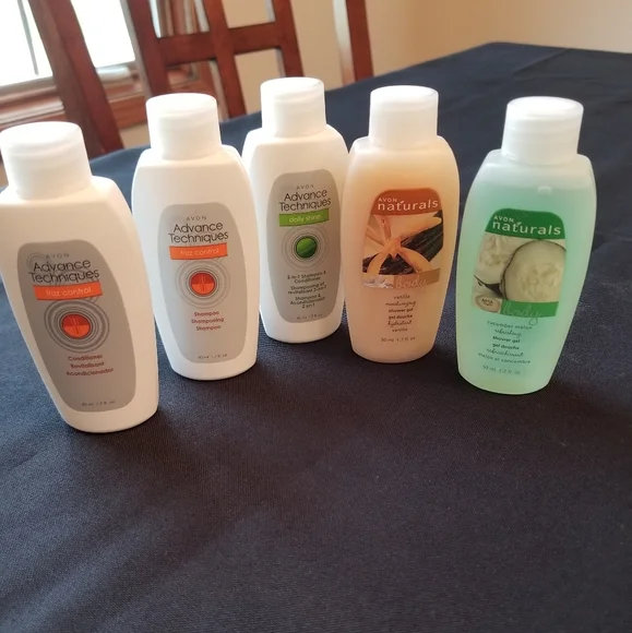 Avon Travel Size Shampoo, Conditioner & Shower Gel - Picture 2 of 2
